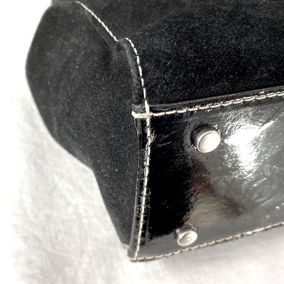 Helen Welsh Suede Patent Leather Flap - Picture 11 of 16